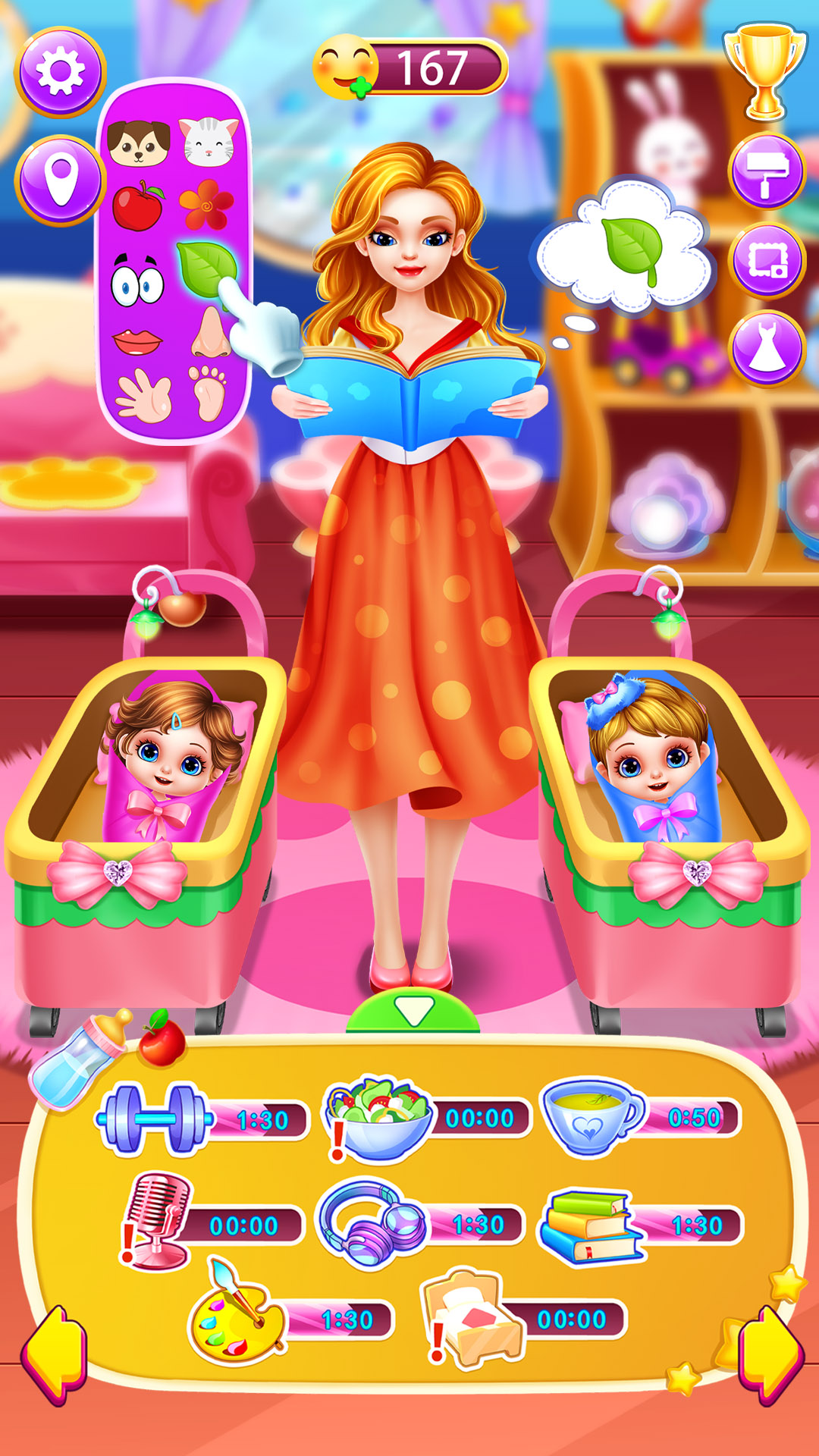 孕妇妈妈和双胞胎新生宝贝护理截图2