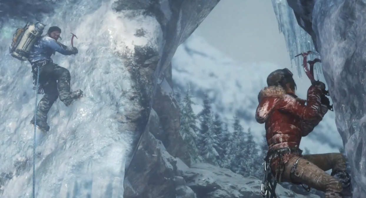 古墓丽影崛起雪崩怎么过