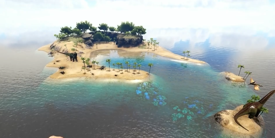 方舟生存进化孤岛建家哪个位置好