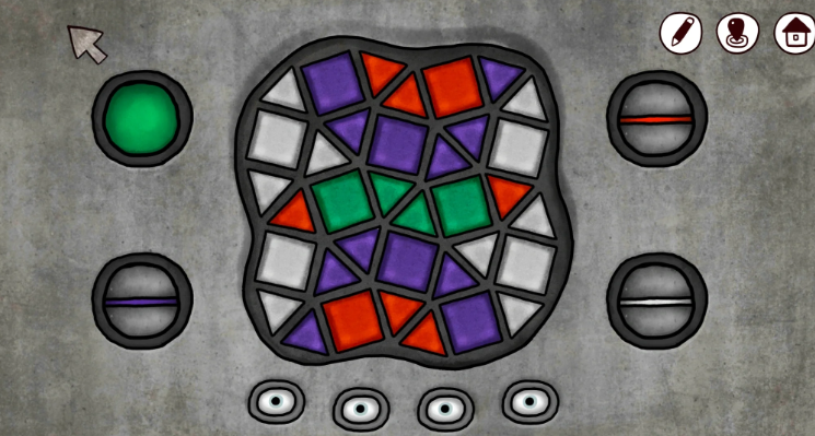 迷失岛3四色拼图怎么解