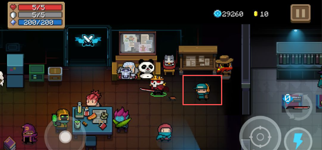 元气骑士新手如何快速刷蓝币武器