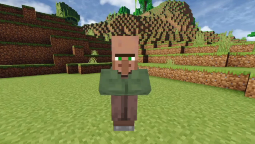 我的世界傻子村民怎么办