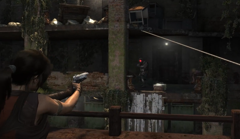 古墓丽影怎么离开碉堡