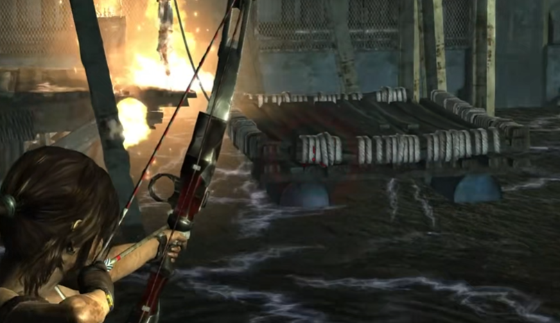 古墓丽影淹没实验室怎么过