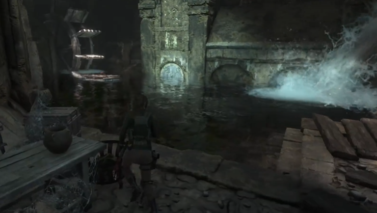 古墓丽影崛起怎么排水