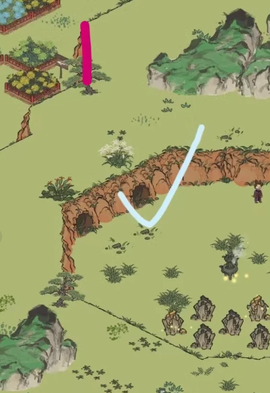 江南百景图地道在哪