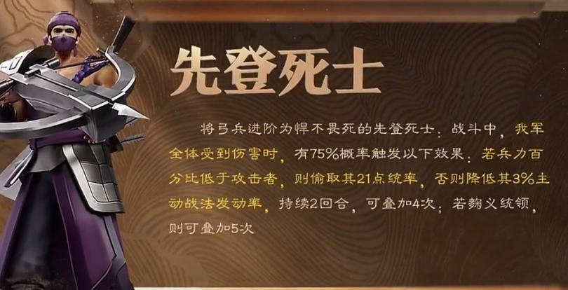 三国志战略版开荒为什么带死士