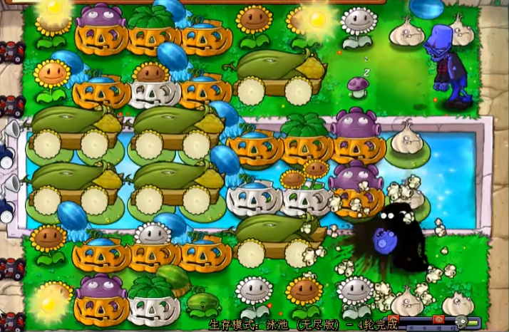 植物大战僵尸无尽模式搭梯子有什么技巧