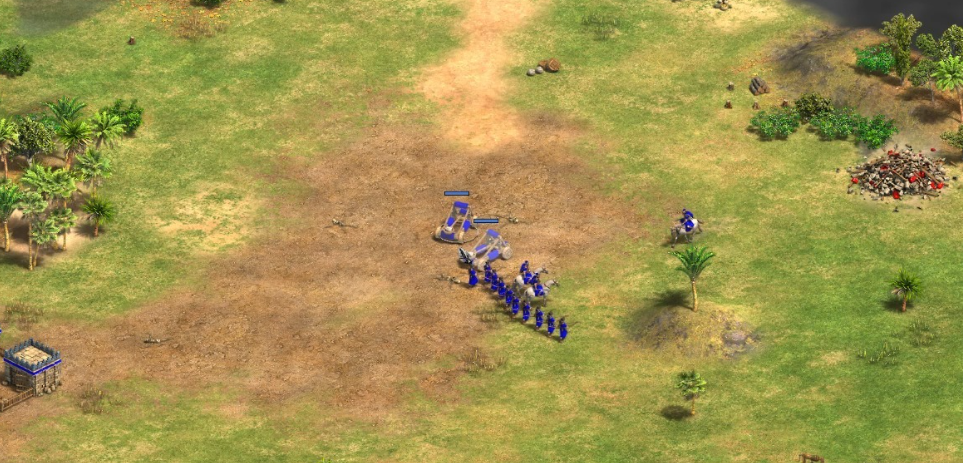 帝国时代2士兵驻扎有什么用